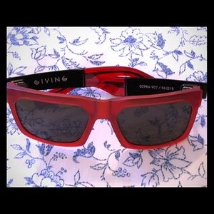 IVI Giving Sunglasses BloodOrange Brushed Aluminum
